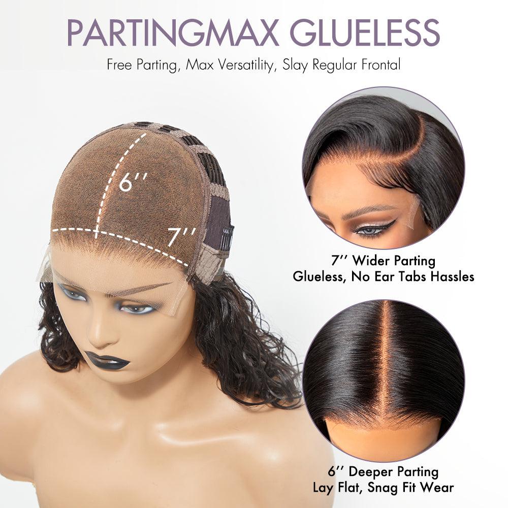 Exclusive Sale |Mahair PartingMax Glueless Wig Chestnut Brown Highlights Funmi 7x6 Closure HD Lace Long Curly Wig Breathable Cap